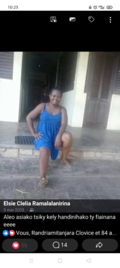 Elsie 41 ans Toamasina Madagascar