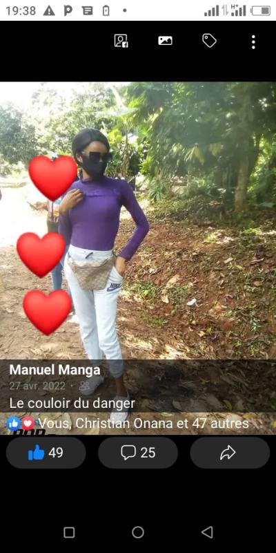 Manuela 31 ans Centre Yaoundé Cameroun