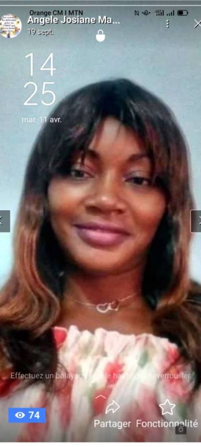 Angele 41 ans Yaoundé  Cameroun