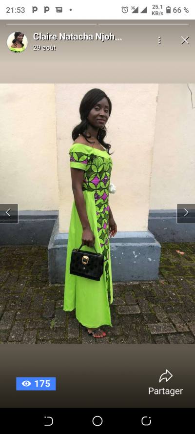 Rencontre Femme, Claire , 34 Ans, Cameroun, 158cm Et 46kg